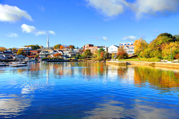 istock Autumn in Camden, Maine 1348233541