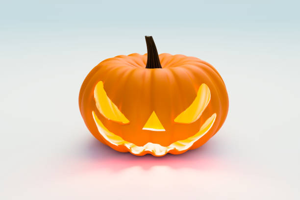 istock jack o lantern on white background, halloween festival 1348236665