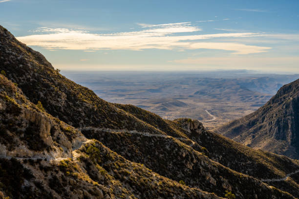 istock Looking Back At The Tejas Trail in Guadalupe Mountains 1348236757