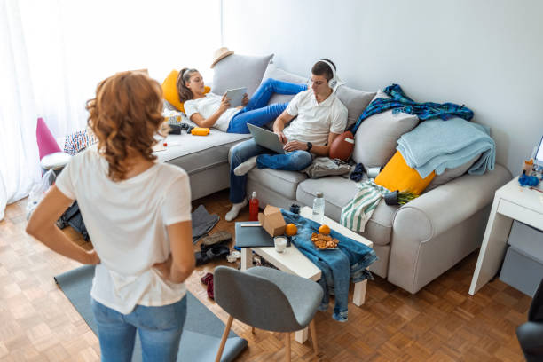 istock Overworked housewife 1348239234