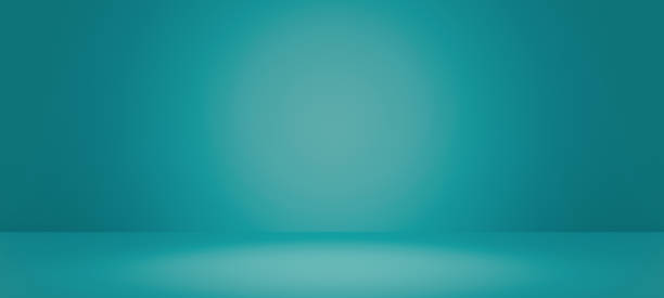 el color verde azulado pastel abstracto y el fondo de luz cian degradado con fondos de mesa verde menta muestran el diseño del producto. espacio vacío turquesa espacio para mostrar. textura vectorial del escenario del podio de renderizado 3d - fondo verde fotos fotografías e imágenes de stock