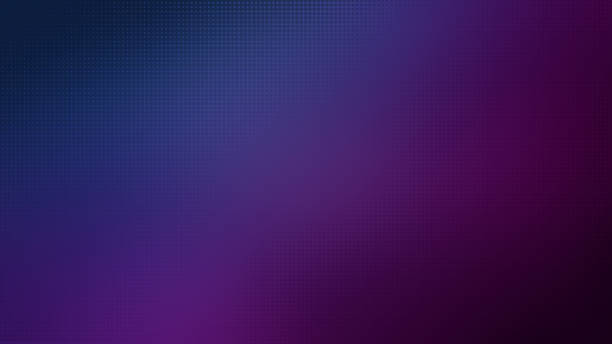 dégradé simple brillant vide abstrait flou violet et fond bleu avec motif de demi-teintes délavées. fond en maille abstraite bleue et violette pour la toile de fond. espace créatif lumineux pour le design. - tissu à mailles photos et images de collection
