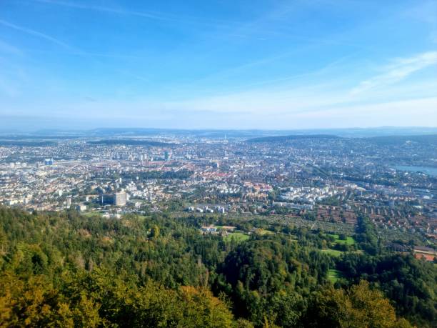 istock Zurich seen from Uetliberg 1348254471