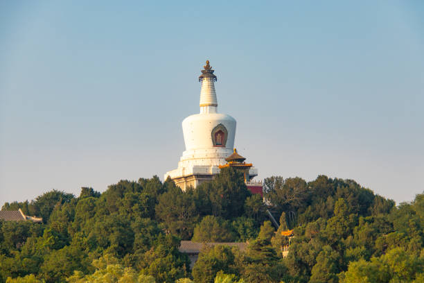 istock Stupa at Beihai park in Beijing 1348255534