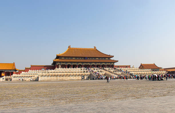 istock Forbidden city palace at Beijing 1348256396