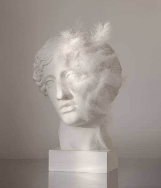 istock Greek Goddess with feathers 1348256427