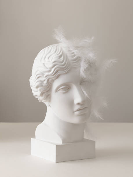 istock Greek Goddess with feathers 1348256460