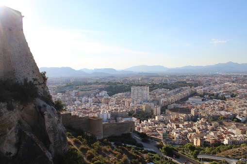 Amazing views of the city of Alicante