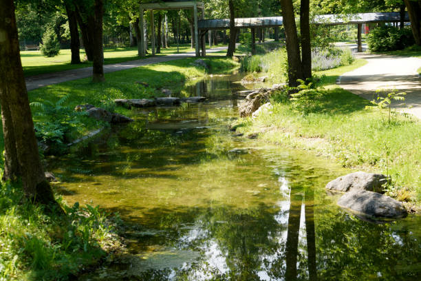 This is a maintained park for recreation for all open in Germany