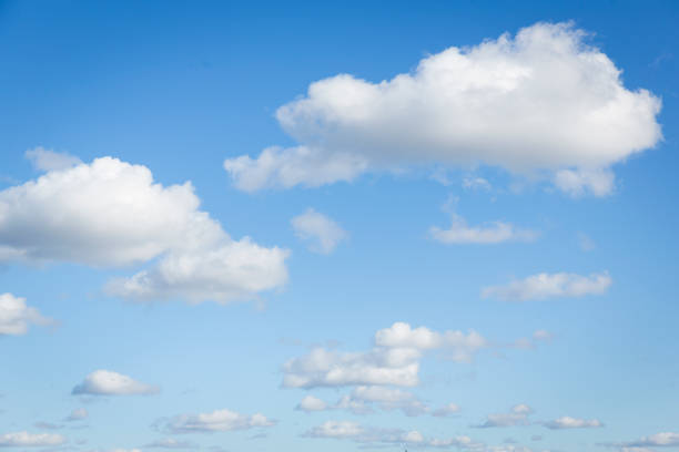 istock Heavenly clouds, blue sky with clouds background. Sky with clouds weather nature cloud blue. Inspirational concept. 1348276316