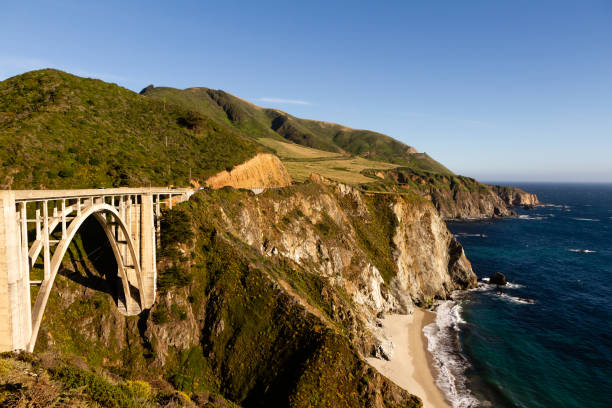 istock Pacific ocean coast line, California 1348279930