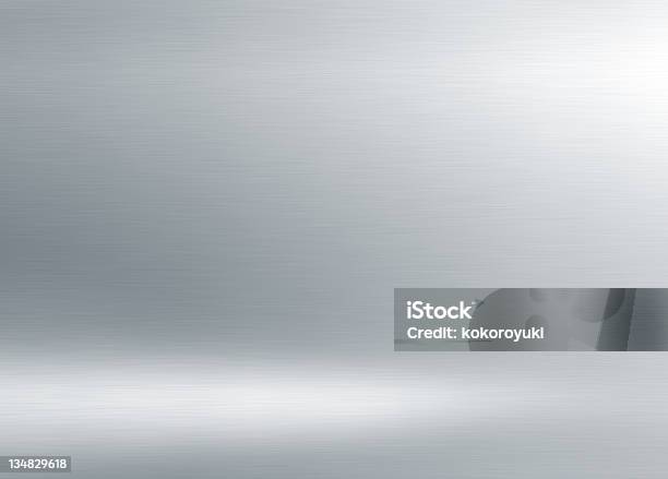 Metal Texture Background Stock Photo - Download Image Now - Backgrounds, Platinum, Chrome