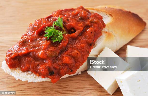 Bulgarian Chutney Stock Photo - Download Image Now - Bread, Bulgaria, Bulgarian Culture