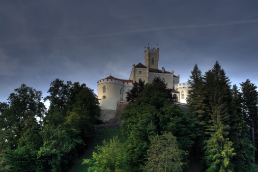 HDR image of Trakoscan castle located in Croatia.