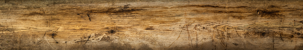 long panoramic wooden background from old wide used planks. beautiful artistic grunge rustic concept