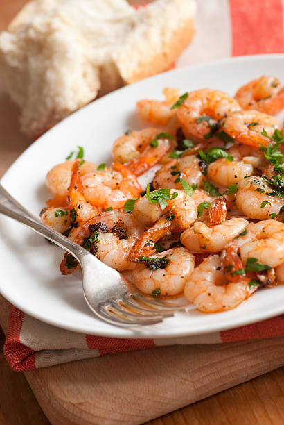 istock Prawns, sherry and garlic 134831515