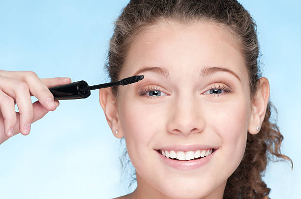 istock Mascara eye zone make up by brush 134831965