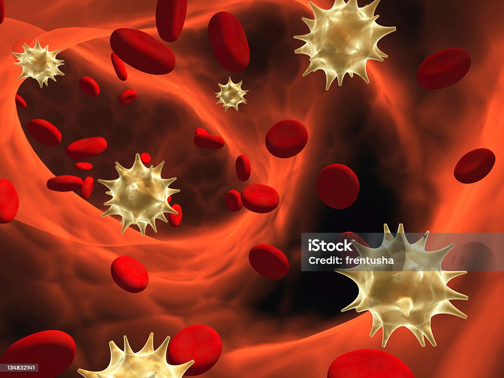 Infezione da Virus - Foto stock royalty-free di Arteria