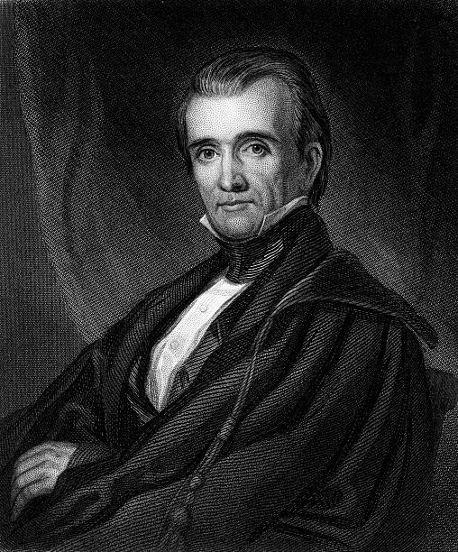 istock Portrait of President James Polk 134833531