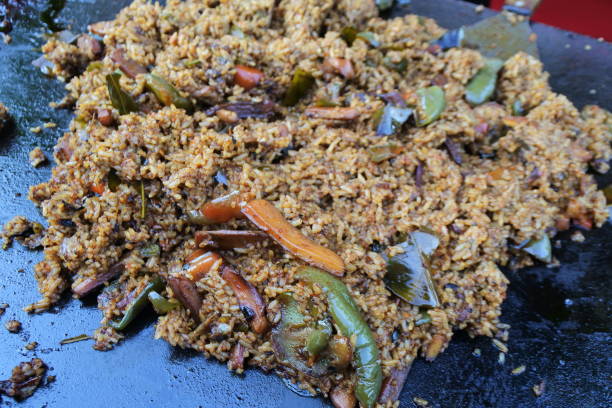 istock fried rice squid soy sauce seasoning 1348342526