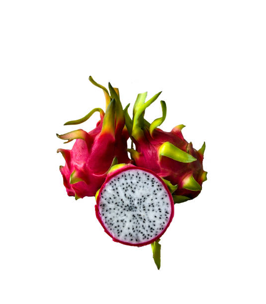 istock photo tropical fruit dragon on a white background, isolate 1348345101