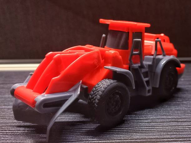 istock Heavy equipment toy car 1348348573