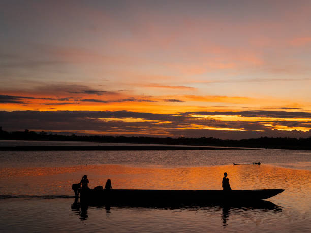 istock Fishermen boat Curillo Caqueta Colombia 1348357277