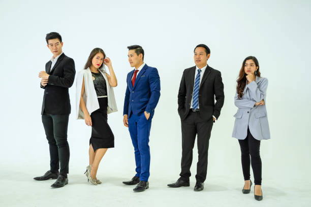 istock White collar workers engagement and meeting. 1348358606