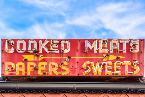 istock A vintage Australian corner shop neon sign 1348362829