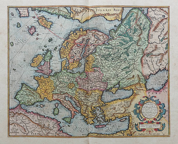 istock Europa map of 1595 134836347