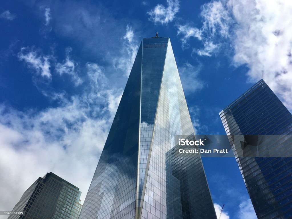 One World Trade Center. The Freedom Tower in New York City. One World Trade Center Stock Photo