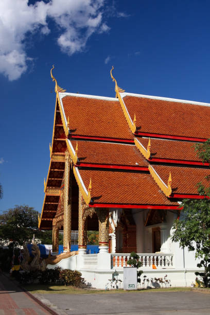 istock Buddhist temple in Thailand 134836947