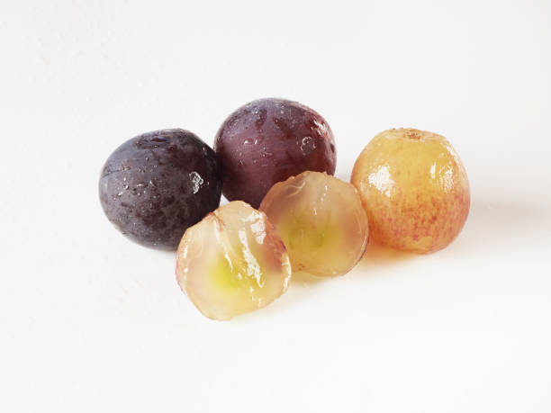 istock Pione grapes fruits on white background 1348377784
