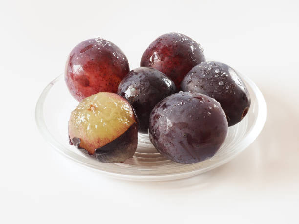 istock Pione grapes fruits on white background 1348377918