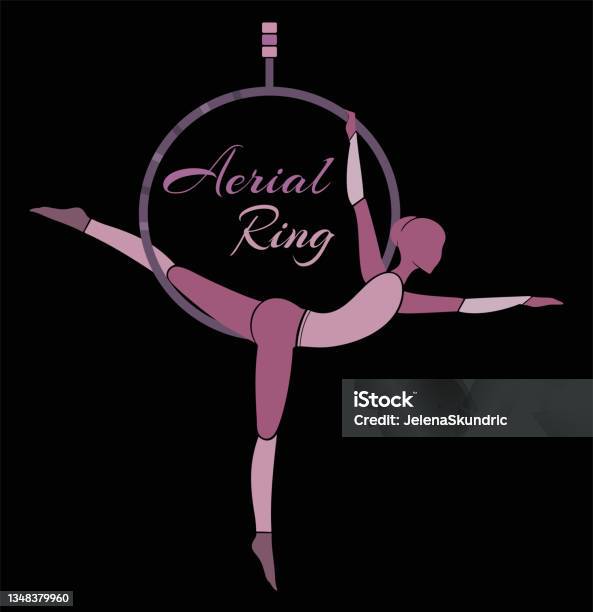 Aerial Incircle Aerial Ring Stock Illustration - Download Image Now - Acrobat ...