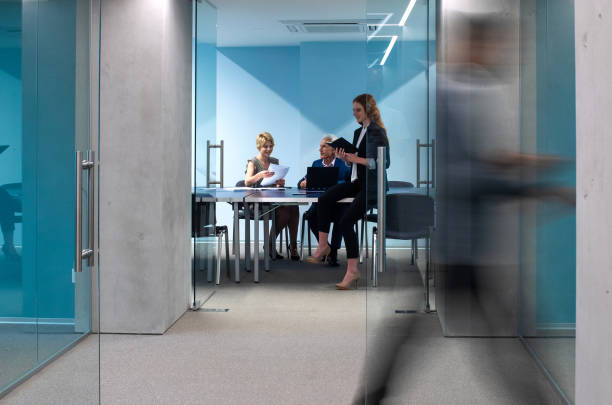 istock Business people working in the office 1348383534