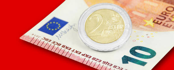 istock Minimum Wage 12,00 Euro on red background 1348399477