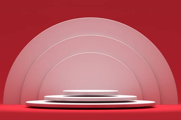 istock 3D Stands, Product Stand, Blank Scene 1348414927