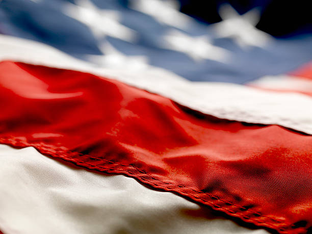 istock Detail of flag stripes 134842505