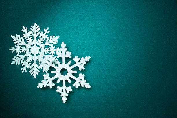 istock Snow crystal winter and Christmas image 1348444267