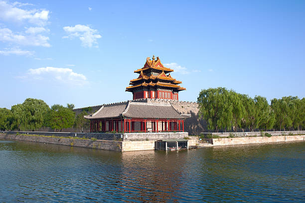 istock The watchtower in Forbidden City. 134845636