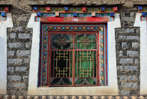 Window in Sichuan Province China