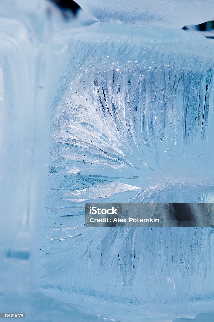 Лед блоки - Стоковые фото Абстрактный роялти-фри