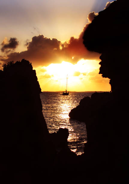 Riviera Maya sunrise beach at Mayan Mexico
