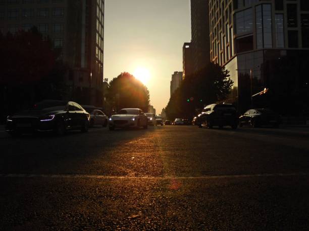 istock city ​​road landscape at sunset 1348517051