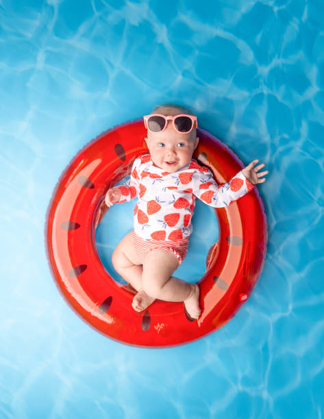 istock Summer Swim Baby 1348570994