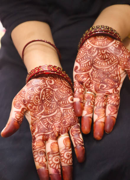istock Mehendi art design celebration festival 1348575827
