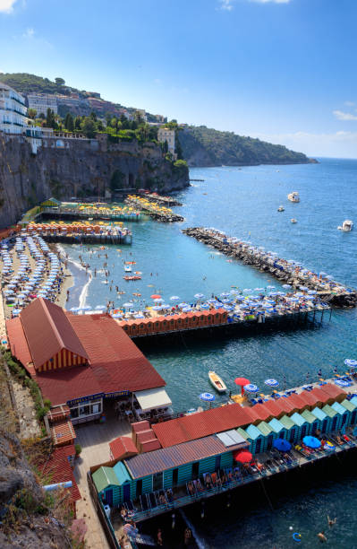 istock The Sorrento coast line and its artificial beaches 1348598037
