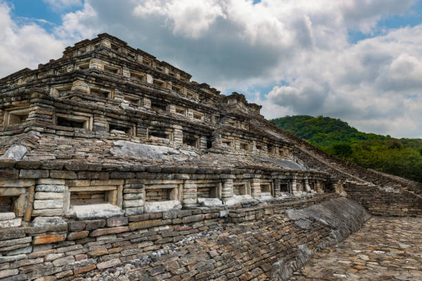 istock View of an ancient pyramid at the EL Tajin archeological site 1348602837