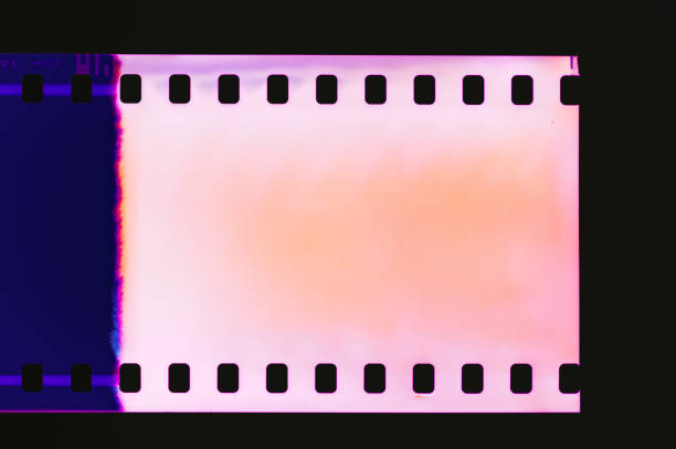 istock Pink Film Light Leaks 1348608782
